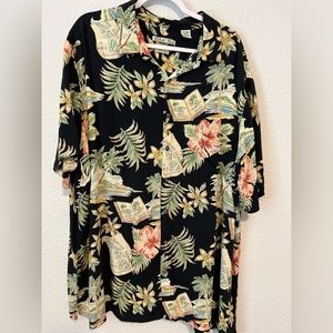 Men’s Batek Bay Hawaiian Shirt Size 3XL